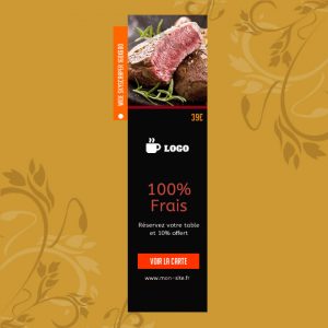 Création de bannières pour sites web 160x600