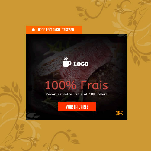 Création de bannières pour sites web 336x280