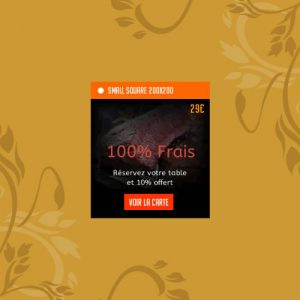 Création de bannières pour sites web 200x200