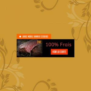 Création de bannières pour sites web 320x100