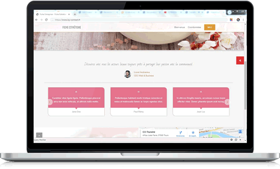 création site web start agence web buziness