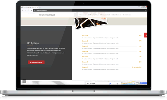 creation site web start agence web buziness