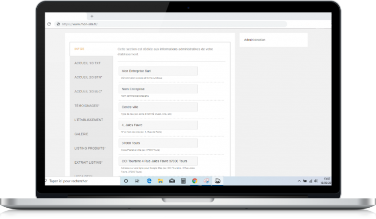 creation site web start agence web buziness
